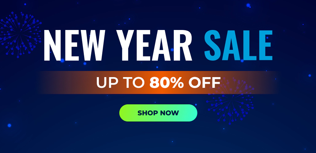 Picture of new year offer.